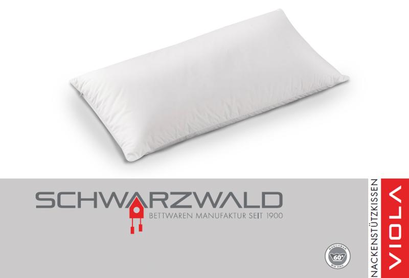 Wasserbetten-Centrum - Wasserbett - OBB--Schwarzwald 3-Kammer Nackenstützkissen Viola - Daunen