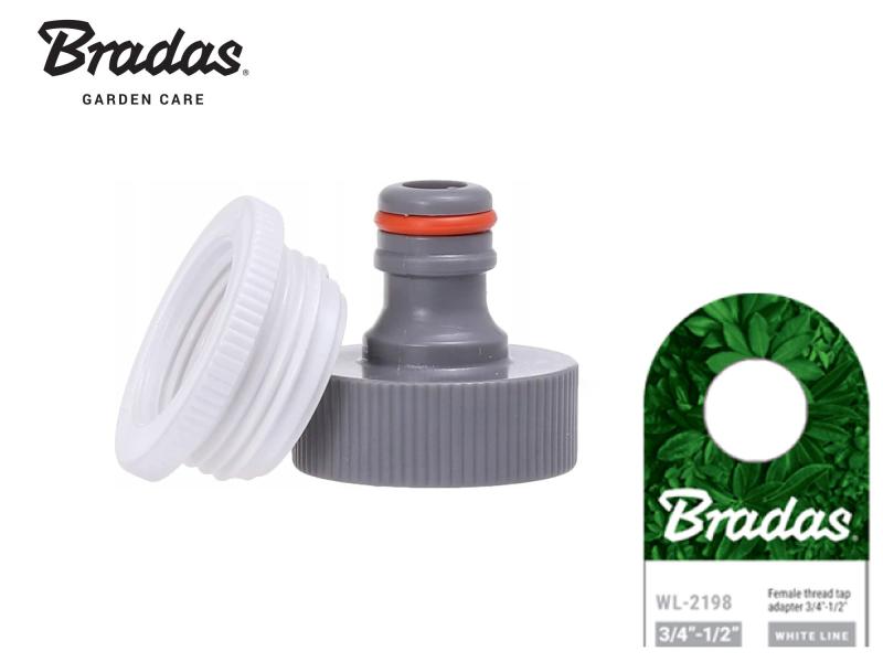 Preview: Wasserbetten-Centrum Werl - Bradas WL-2198 Hahnanschluß 1/2 + 3/4 Zoll