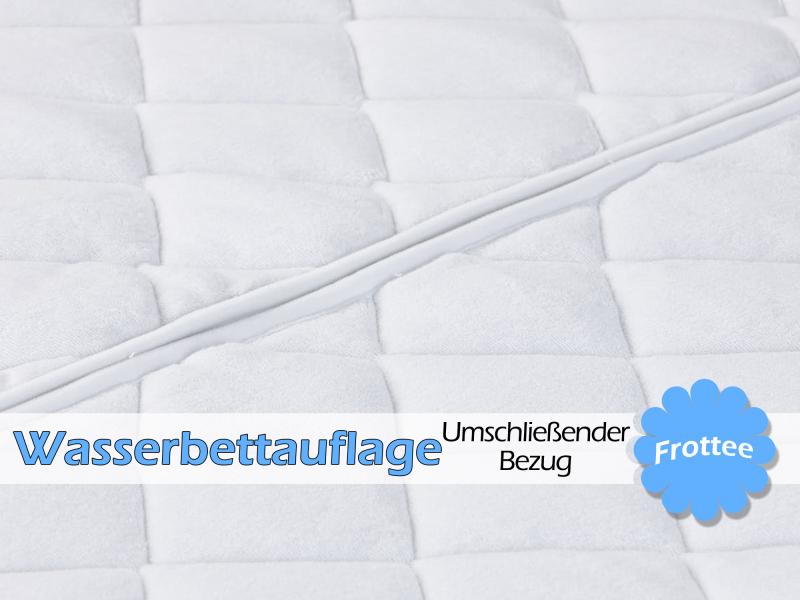 Wasserbetten-Centrum Werl - Umschliessende Wasserbettauflage Frottee DeLuxe