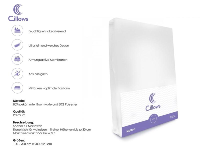 Wasserbetten-Centrum Werl - Cillows - Molton Schutzbezug
