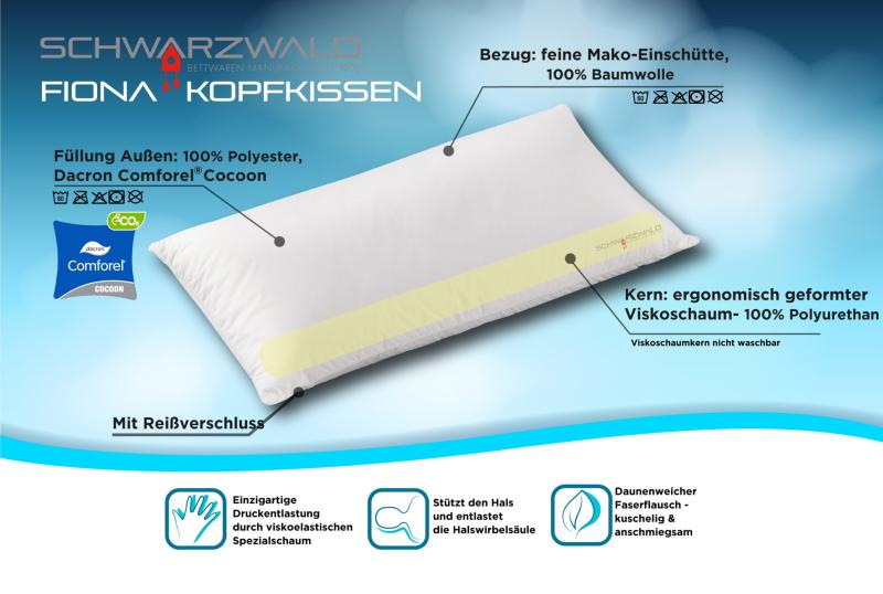 Wasserbetten-Centrum - Wasserbett - OBB - Nackenstützkissen Fiona