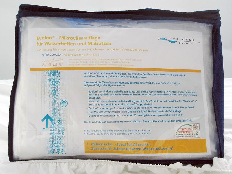 Wasserbetten-Centrum Werl - Evolon®-Mikrovliesauflage