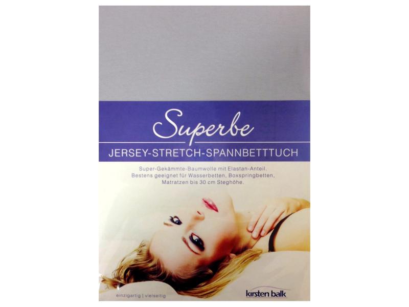 Wasserbetten-Centrum Werl - Wasserbett-Spannbetttuch-Jersey-Stretch-Superbe