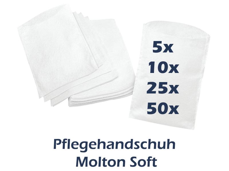 Wasserbetten-Centrum Werl - Wasserbetten Pflegehandschuh Molton-Soft